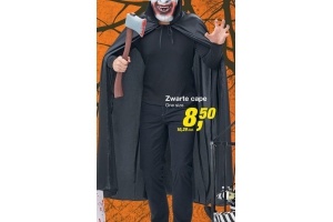 zwarte cape
