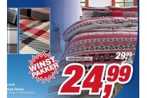 dekbedovertrek flanel