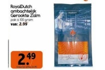 royaldutch ambachtelijk gerookte zalm