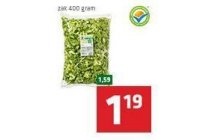spar grof gesneden andijvie