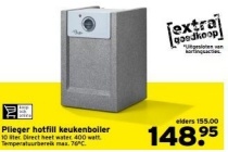plieger hotfill keukenboiler