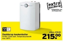 daalderop keukenboiler