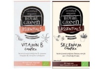 25 korting op alle royal green gecertificeerd biologische vitaminen en amp mineralen