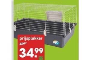 cavia en dwergkonijnenkooi