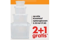 alle kunststof opbergboxen