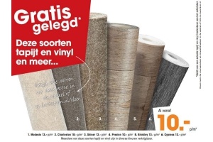 tapijt en vinyl