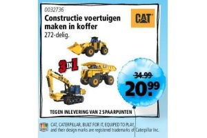 constructie voertuigen maken in koffer