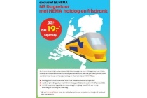 ns dagretour met hema hotdog en frisdrank