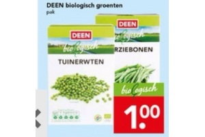 deen biologische groente