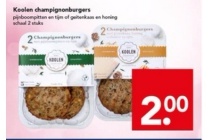 koolen champignonburgers