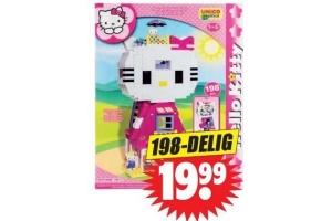 hello kitty bouwblokken huis