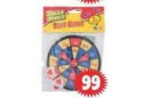 dartboard met klittenband