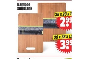 bamboe snijplank