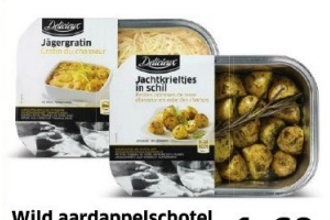 wild aardappelschotel
