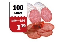 snijworst of salami