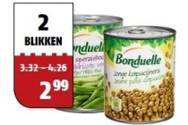 bonduelle groenten
