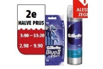 gillette scheerfoam scheergel of wegwerpscheermesjes blue