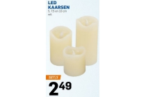 led kaarsen