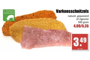 varkensschnitzels