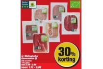 biologische vleeswaren