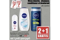 nivea douche shampoo conditioner of deodorant