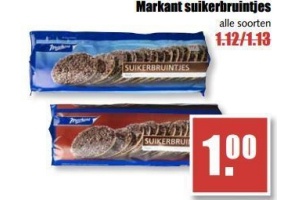 markant suikerbruintjes