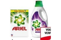 ariel regular of color waspoeder of vloeibaar wasmiddel
