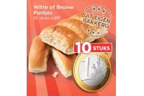 witte of bruine puntjes