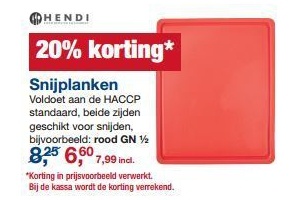 hendi snijplanken