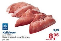 kalfslever
