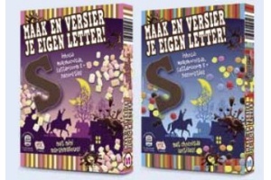 maak je eigen chocoladeletter