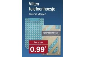 vilten telefoonhoesje