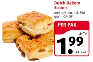 dutch bakery scones