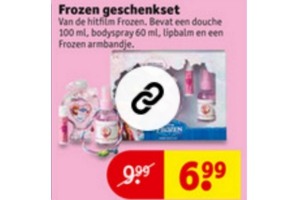 frozen geschenkset