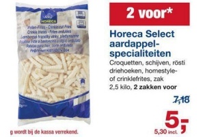 horeca select aardappelspecialiteiten