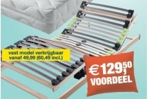 elektrisch verstelbare lattenbodem ecoflex