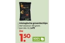 biologische groentechips