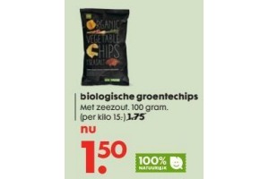 biologische groentechips