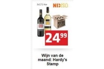 wijn van de maand hardy s stamp