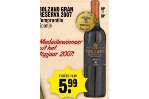 bolzano gran reserva