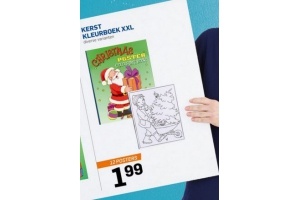 kerst kleurboek xxl