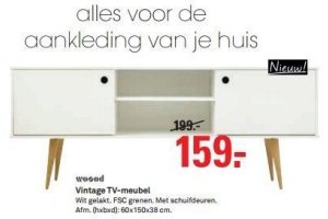 Werkelijk mooi fantoom Vintage TV-meubel €159,00 - Beste.nl