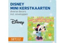 disney mini kerstkaarten