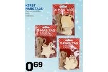 kerst hangtags