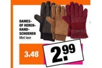 dames of heren handschoenen