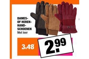 dames of heren handschoenen