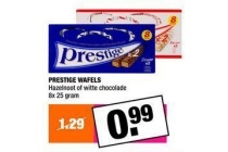 prestige wafels