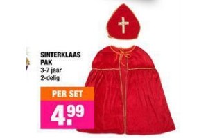 sinterklaas pak