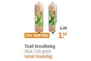 tivall broodbeleg