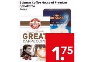 buisman coffee house of premium oploskoffie